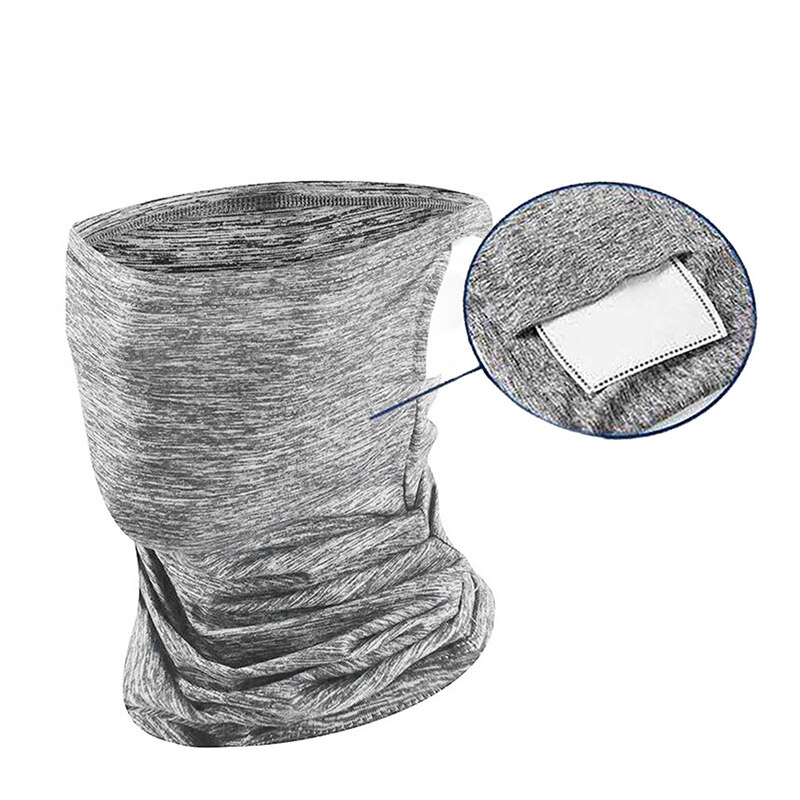 Elesky-Sun UV Protection Breathable neck Gaiter sunscreen anti-sand mask filter element PM2.5 Meltblown cloth filter to protect outdoor cycling