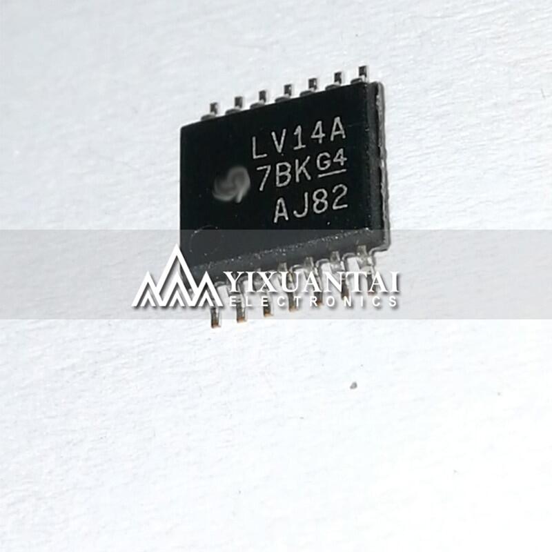 50pcs/lot 100pcs/lot 200pcs/lot free shipping 100% new sn74lv14apwr sn74lv14a 74lv14a lv14a tssop14