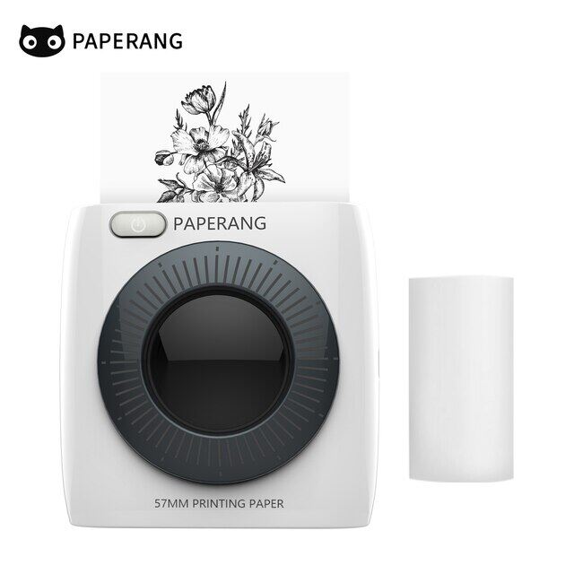 Paperang P2 Portable Mini Photo Printer 300Dpi BT Wireless Thermal Printer For Photo Compatible With Android IOS Windows Mac