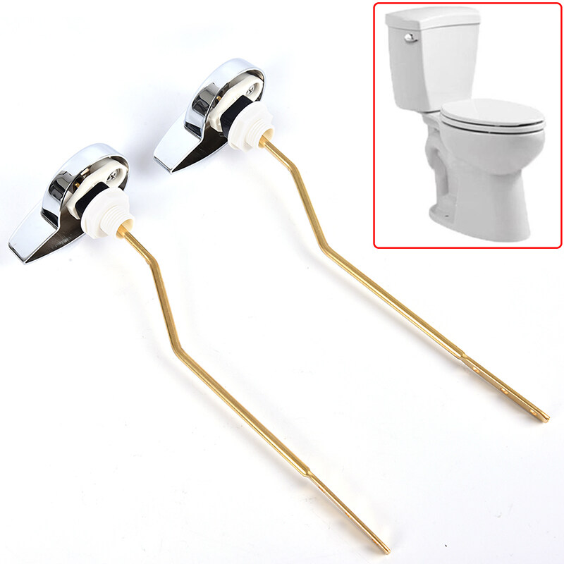 Deeke 1 Buah Side Mount Toilet Flush Tuas Pegangan untuk Sudut Fitting