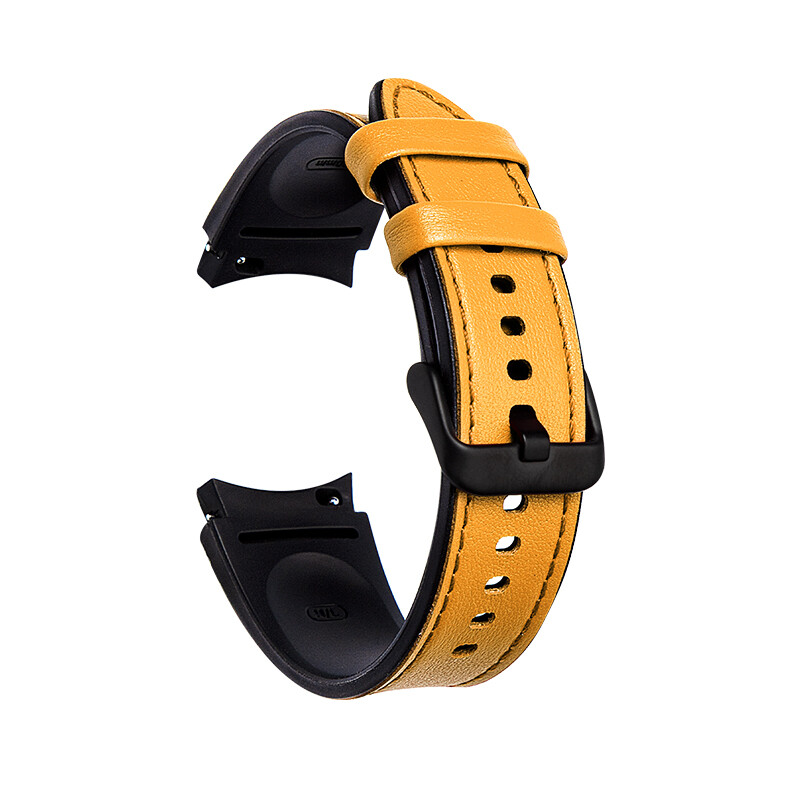 20mm Leather Strap for Samsung Galaxy Watch 4 40mm 44mm Galaxy Watch 4 Classic 42mm 46 Smart Bracelet for Samsung Watch