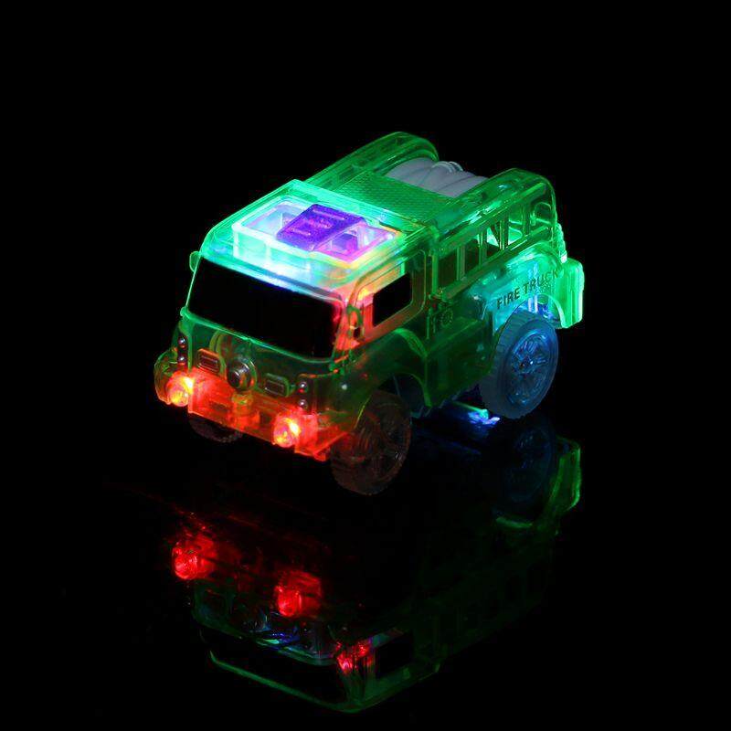 led car track toys