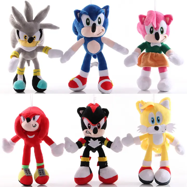 red sonic plush