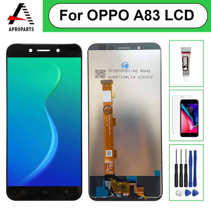 5.7'' original for oppo a83 cph1729 a1 touch screen lcd display digitizer assembly replacement 100% tested touch panel high quality no dead pixel with gifts