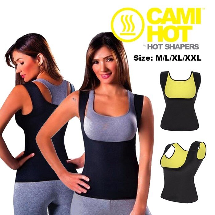 CAMI HOT Push Up Vest Waist Trainer Shapewear Tummy Belly Girdle Corset  Sweat Weight Loss Body Shaper(S-5XL)