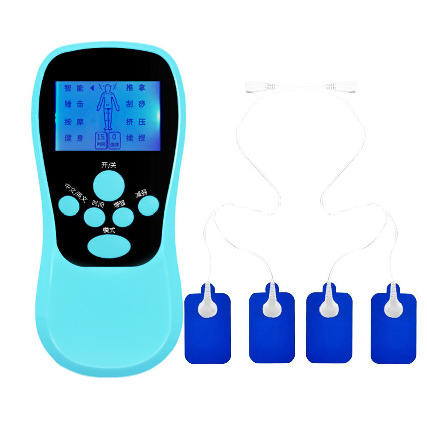 Dual Channel TENS EMS Unit 8โหมด15 Intensity Muscle Stimulator For Pain