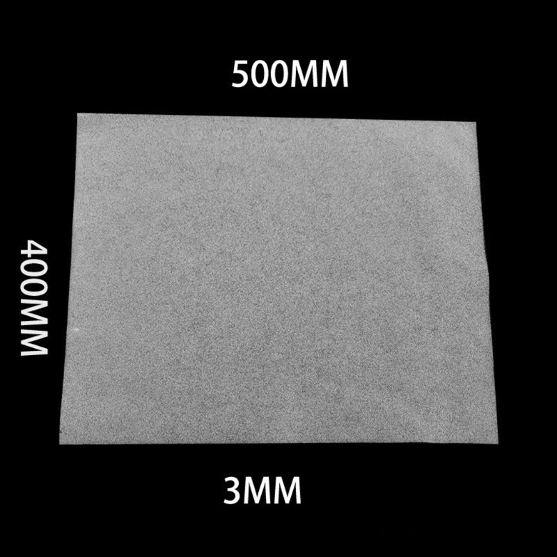 500x400x3/5MM DIY Computer Dust Filter Mesh PC Case Fan Cooler Dustproof Cover Sponge 60PPI