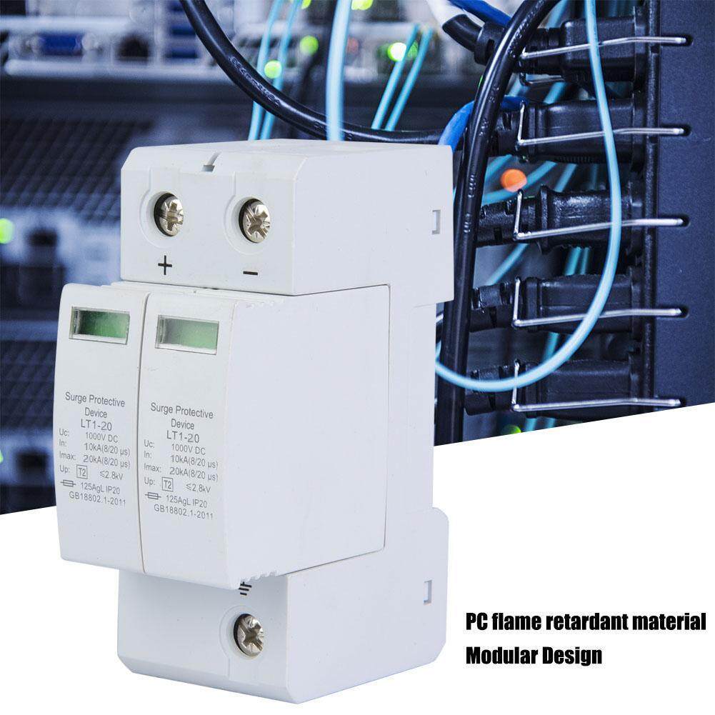 2P Chống Sét Bảo Vệ Thiết Bị DC Quang Điện Sét Bảo Vệ Điện Áp Thấp Arrester