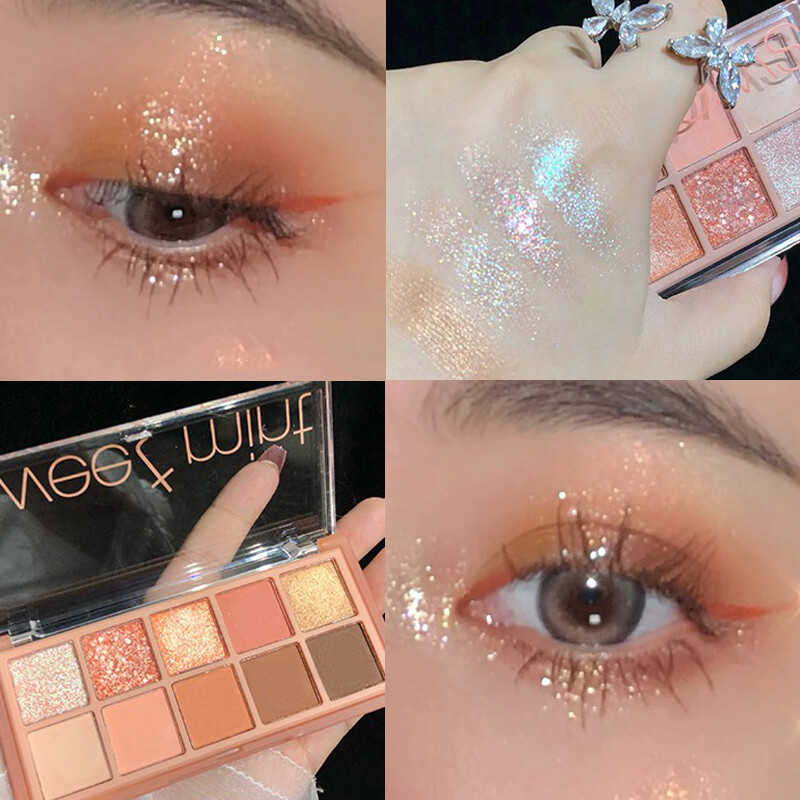 Bạc Hà Ngọt Ngào Cool Toned Phấn Mắt Nhám Long Lanh Phấn Mắt