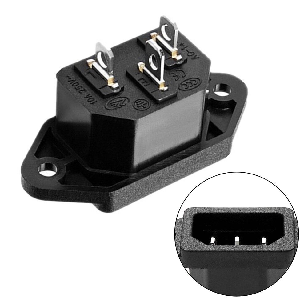 Electric Character Plug Socket Pure Copper Three-Hole Three-Pin Ac-04x