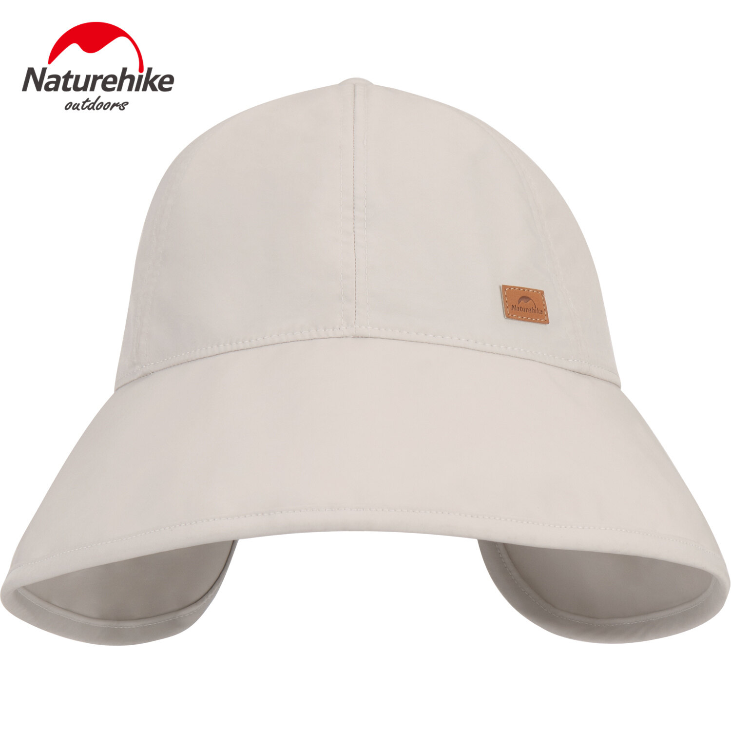 Naturehike Women 160° Wide Angle 9cm Large Visor Fisherman Hat UPF50+ UV Resistant Foldable Sunhat Sunscreen Breathable Quick-drying Fabric only 99g NH21FS533