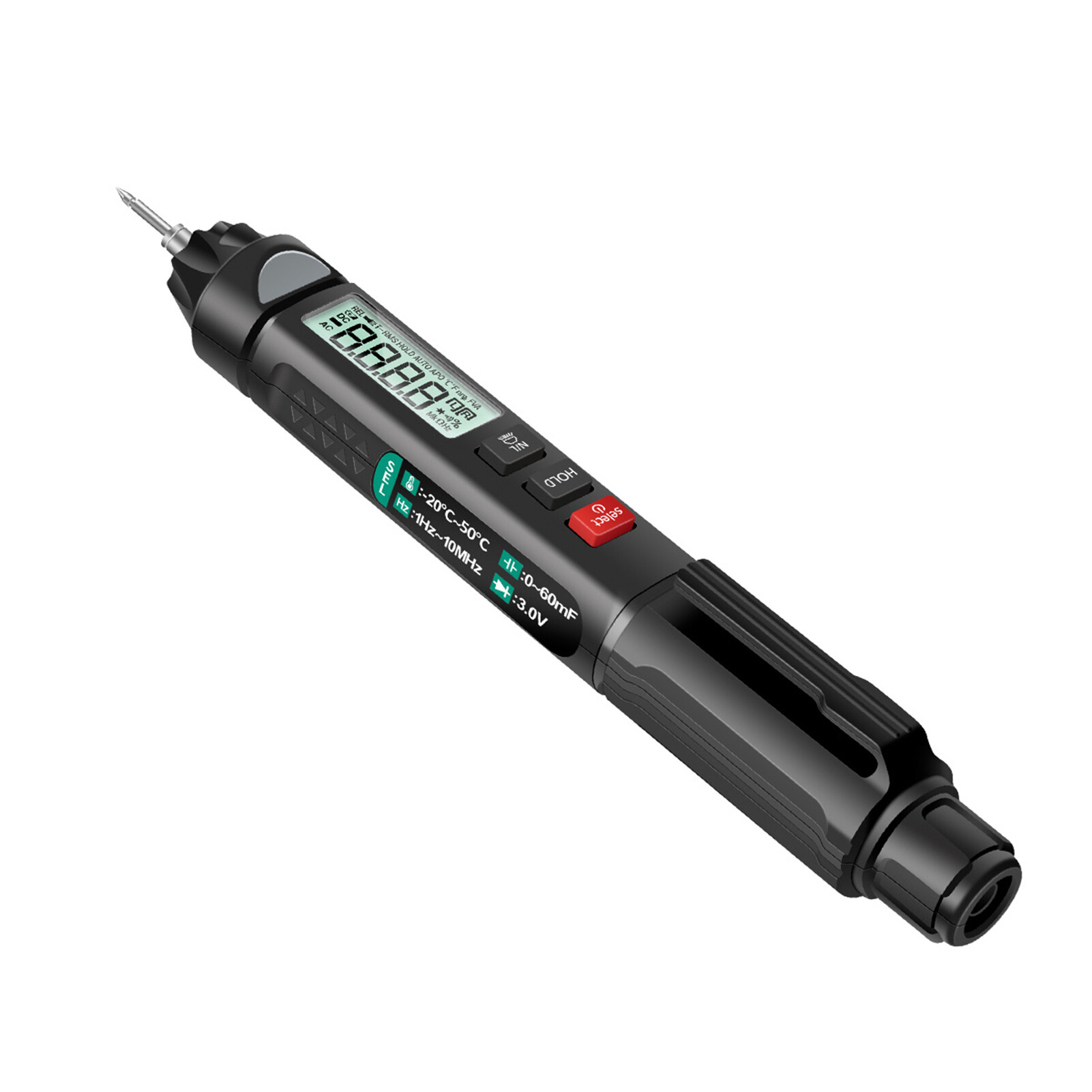 Cảm Biến Thông Minh Bút Vạn Năng, 6000 Đếm Kỹ Thuật Số Vạn Năng Meter Tester Với Đèn Pin Đèn Nền Màn Hình LCD Tự Động Tắt NCV Để Kiểm Tra Liên Tục Điốt Điện Dung Điện Trở Dòng Điện (A3008/A3007)
