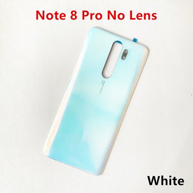 Original Xiaomi Redmi Note Pro Back Battery Cover Glass Rear Door Housing  Case Panel With Camera Lens Adhesive Sticker