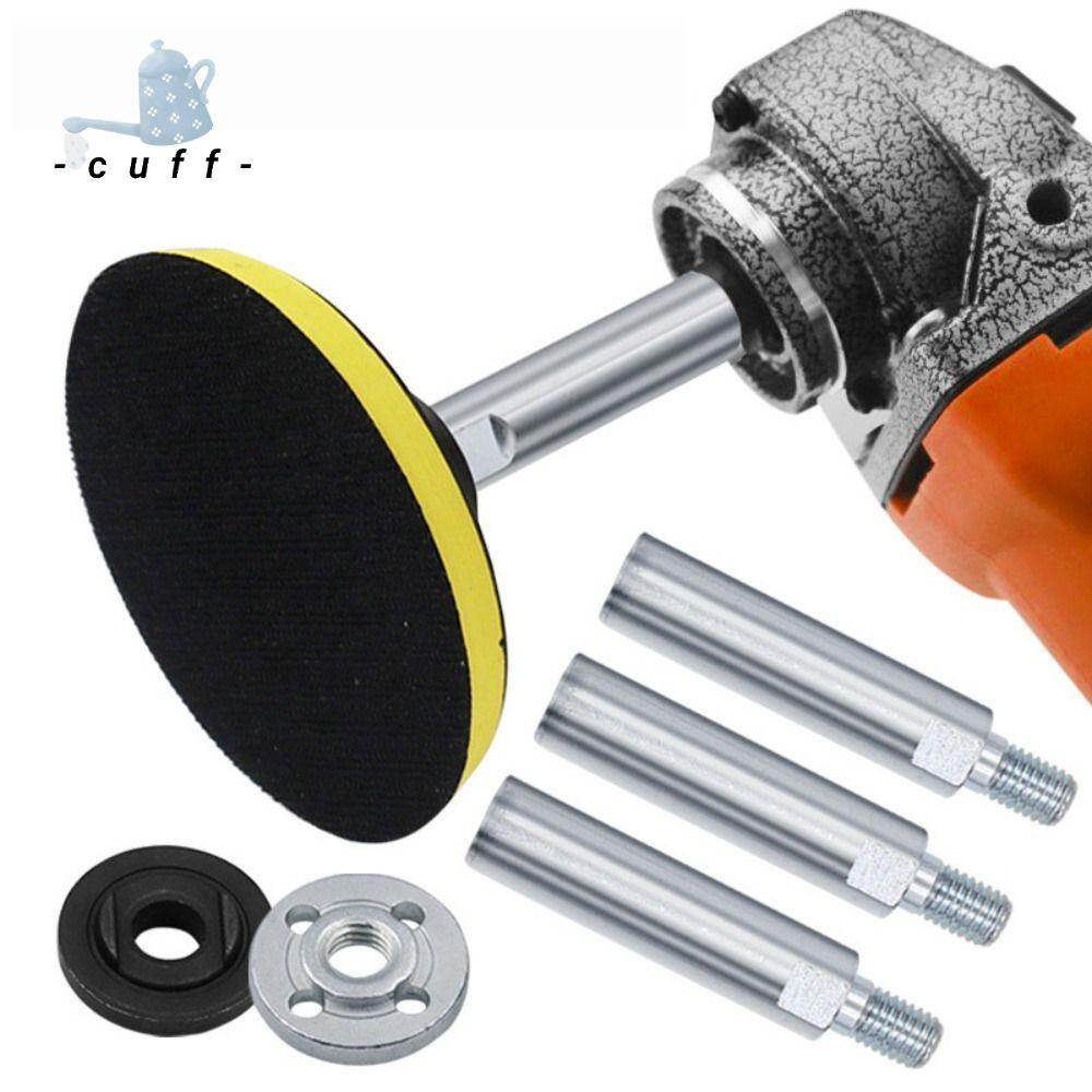 CUFF Durable With Nuts Workshop Tools Power Tool Acces Multi-Functional For Polishing Pad Grinding Adaptor Rotary Bit Extension Shaft Connection Adapter Tool Polisher Accessories