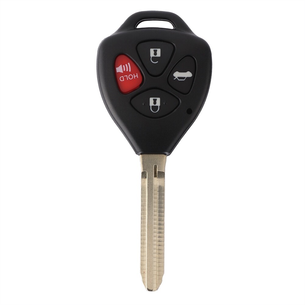 2Pcs 4 Buttons Car Remote Key Shell ABS Key Fob Case Shell Cover For 4-Runner