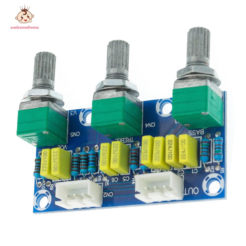 Professional Passive Preamplifier Tone Board HiFi Treble Bass Volume Control Module