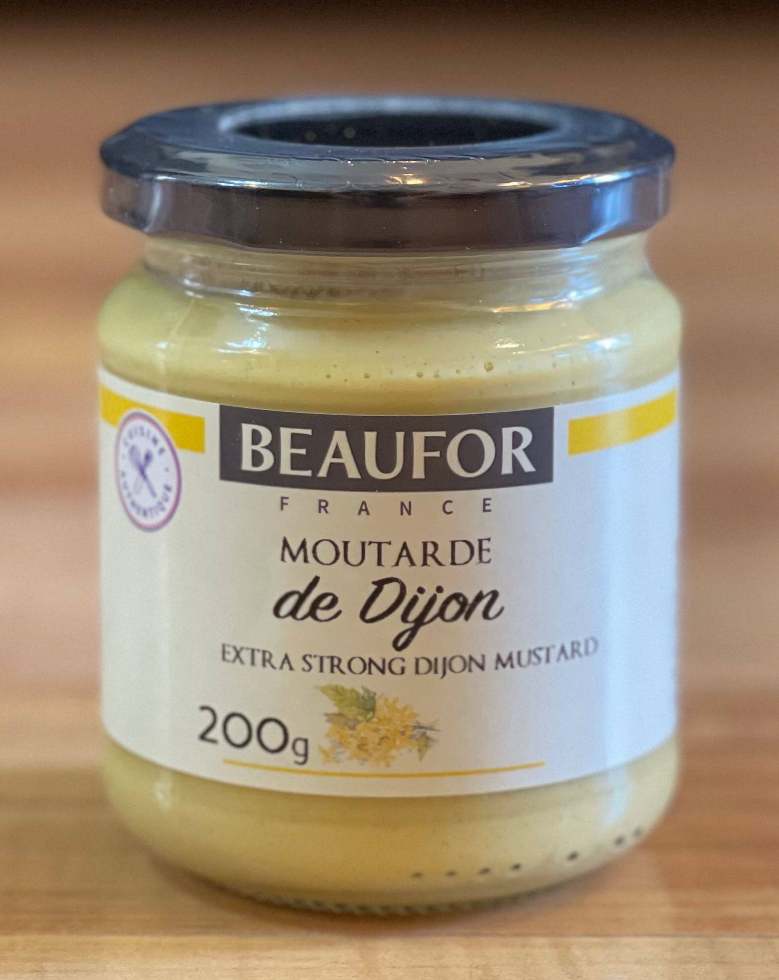 BEAUFOR Dijon Mustard 200gm {HALAL} France Lazada