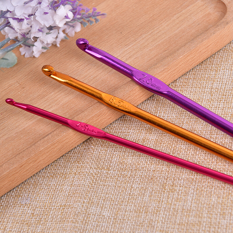 14 Style Aluminum Oxide Knitting Needles Crochet Hook Weave Crochet Needle KLKLJYFI ThaiPick
