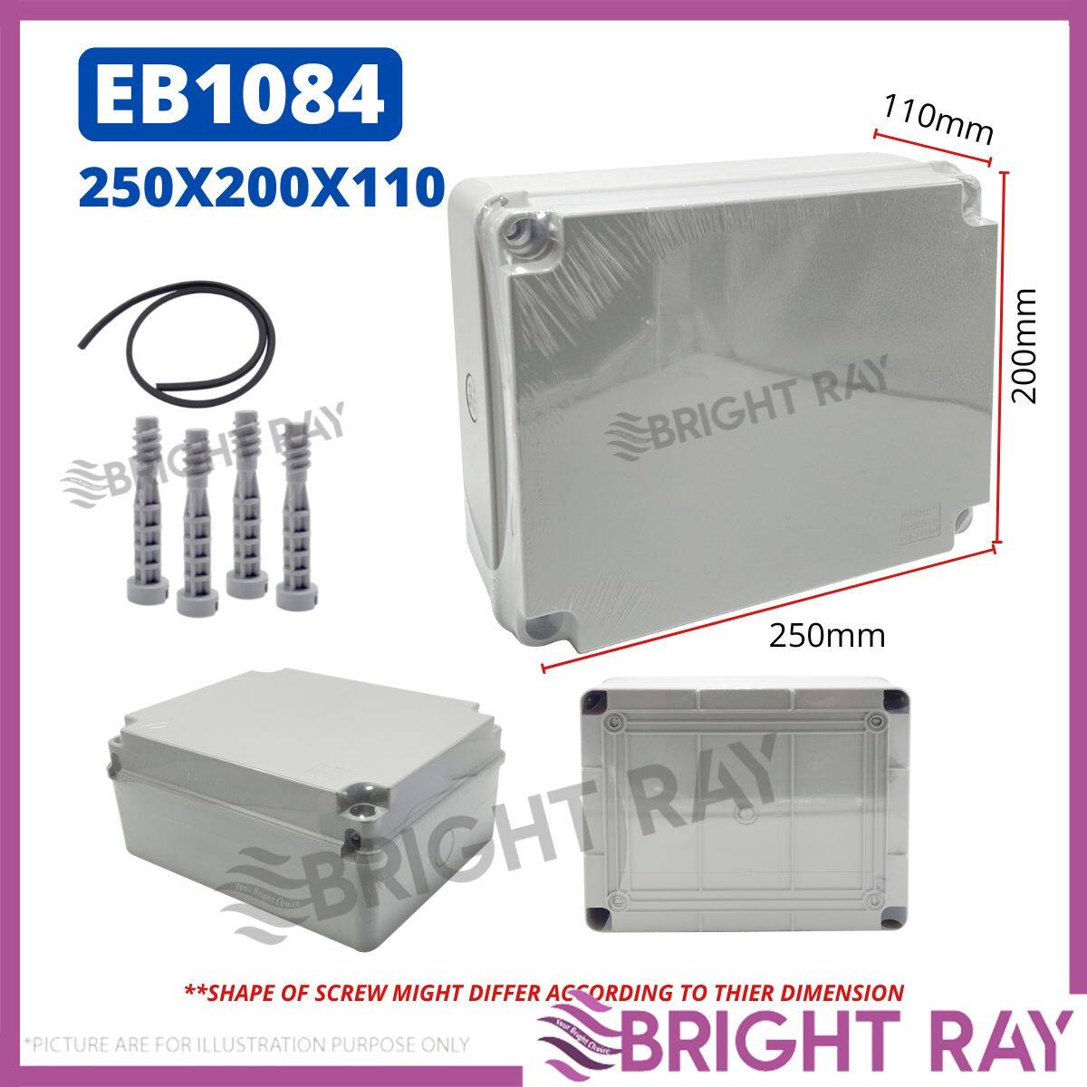 WIREMAN IP56 PVC Enclosure Electrical Junction Box Autogate Box CCTV ...