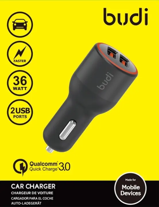 BUDI Car Charger BUDI Car Charger