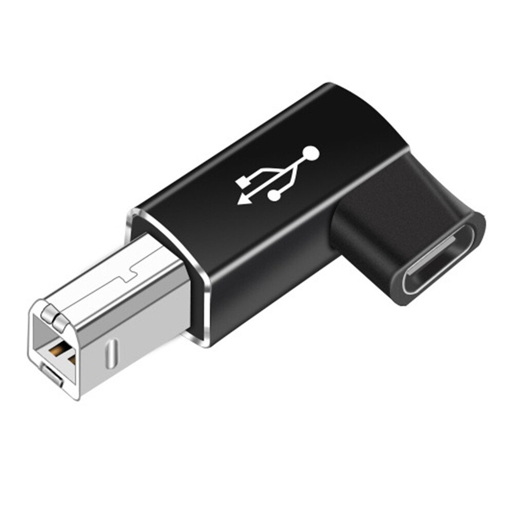USB Type C Female to USB B Male Adapter for Scanner Printer Converter USB C Data Transfer Adapter for MIDI Controller Keyboard