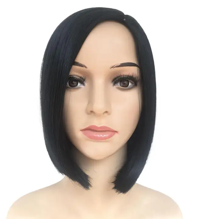 Osmanthusbeauty Lady Girl Bob Wig Women S Short Straight Bangs