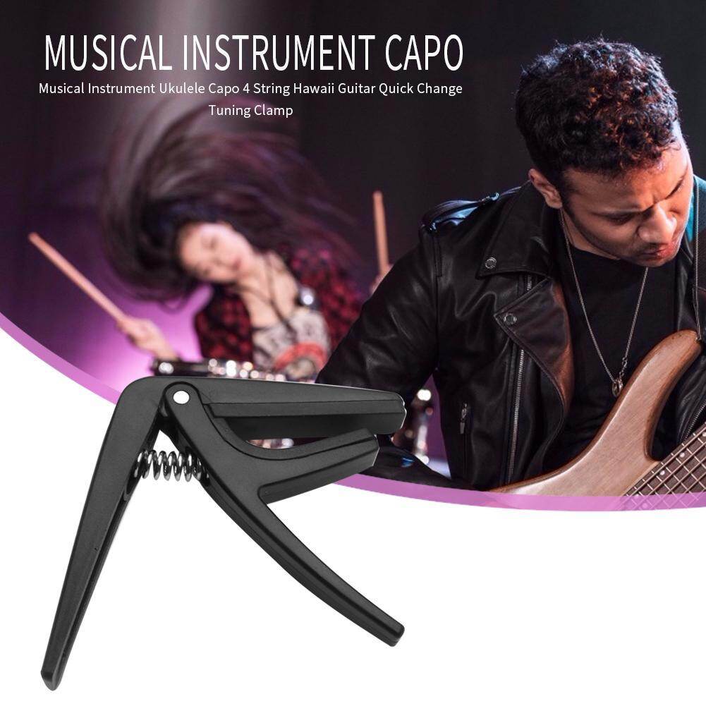 Chuyên Nghiệp Đàn Ukulele Capo 4 Dây Hawaii Đàn Guitar Nhanh Chóng Thay Đổi Điều Chỉnh Kẹp
