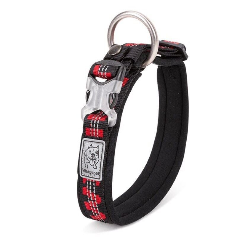 Cổ Áo Thú Cưng Tốt Nhất Neoprene Độn 3M Phản Quang Chó Cổ Áo Cho Lớn Vừa Nhỏ Tiền Thưởng Chó Tracker Tag Tính Năng YC1854
