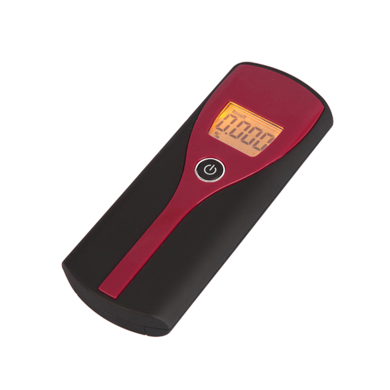 LCD Display Digital Breath Alcohol Tester Breathalyzer Non-contacting Blowing Alcohol Analyzer Meter Portable Alcohol Detector for Policeman Home Use