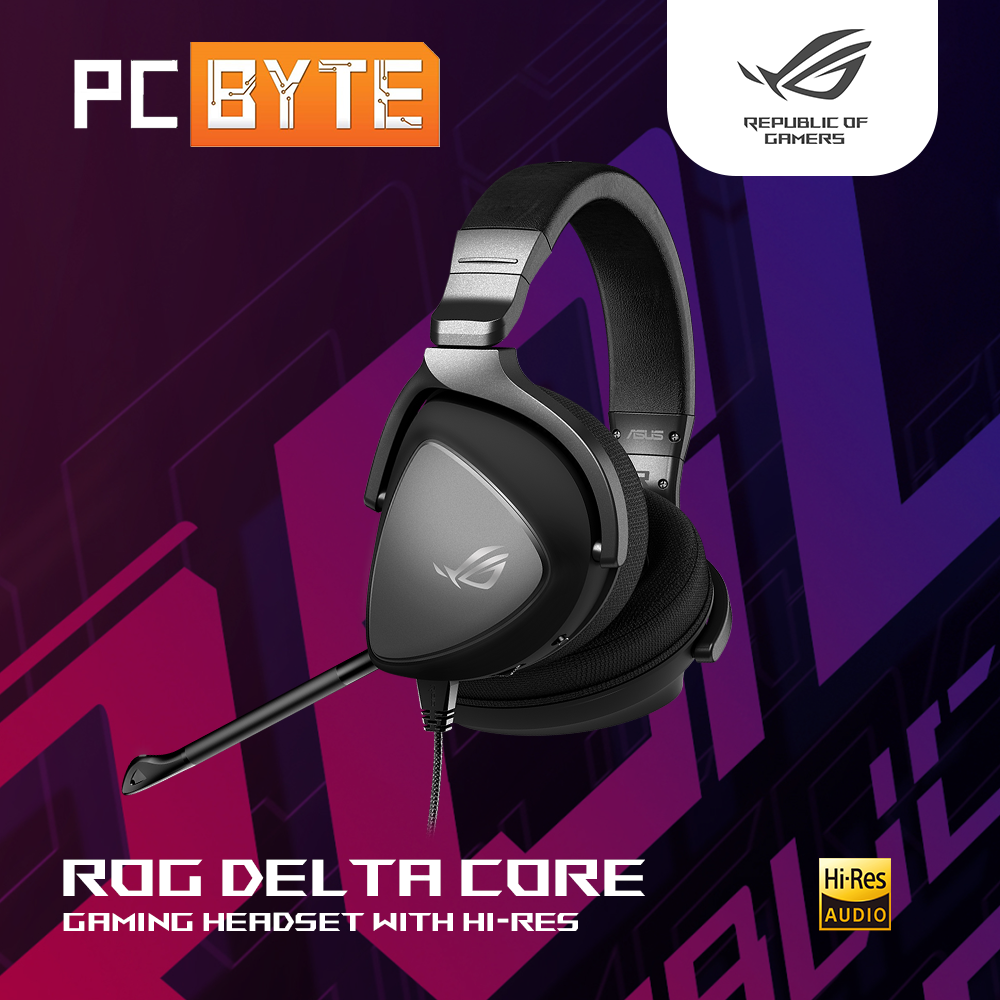 ASUS ROG Delta Core Gaming Headset - Hi-Res Audio PC/PS4/Xbox One/Nintendo  Switch | Lazada