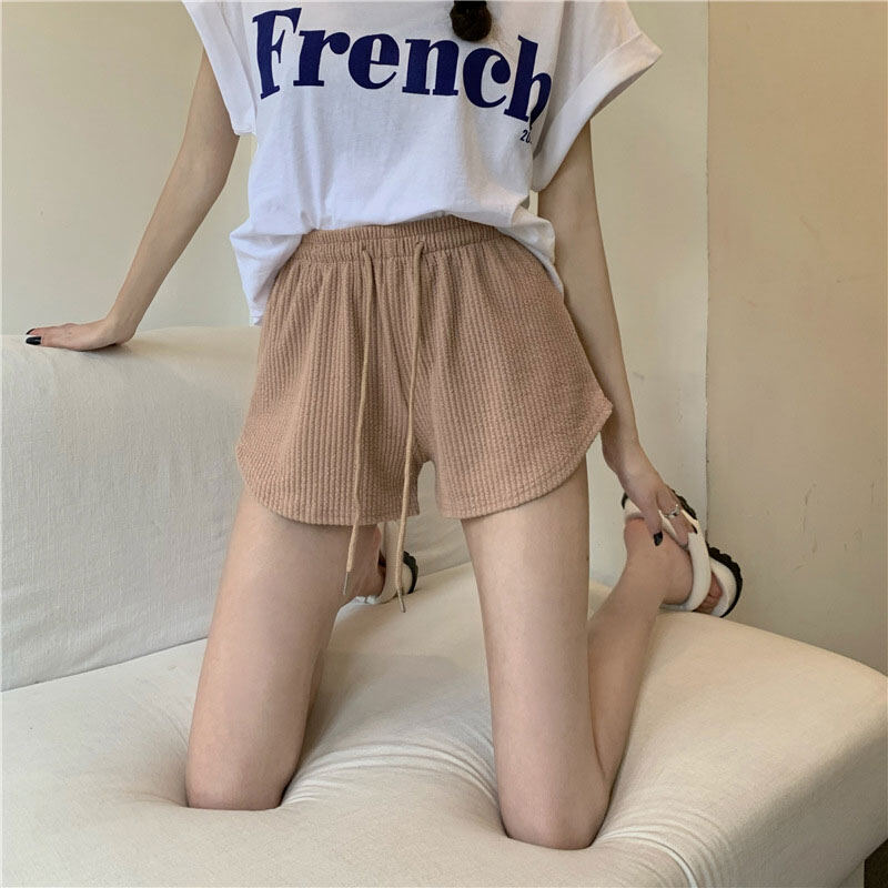 XIYUYI Women's shorts Fitness Running Shorts Loose casual oversize wide leg high waist a-line sweat pants