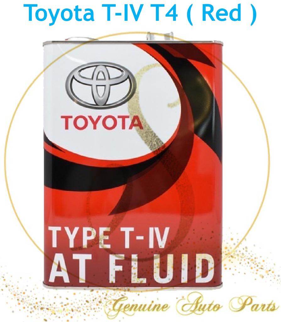 100% Original) *NEW PACKING* Toyota ATF Type IV T-IV T IV T4 4L