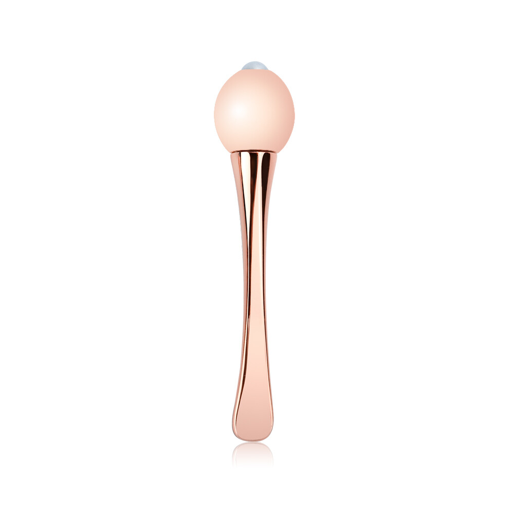 Eye Cream Applicator Cosmetic Spatulas Anti Wrinkle Eye Roller Massage Stick Facial Mask Spoon Gold Alloy Metal Skin Care Tools
