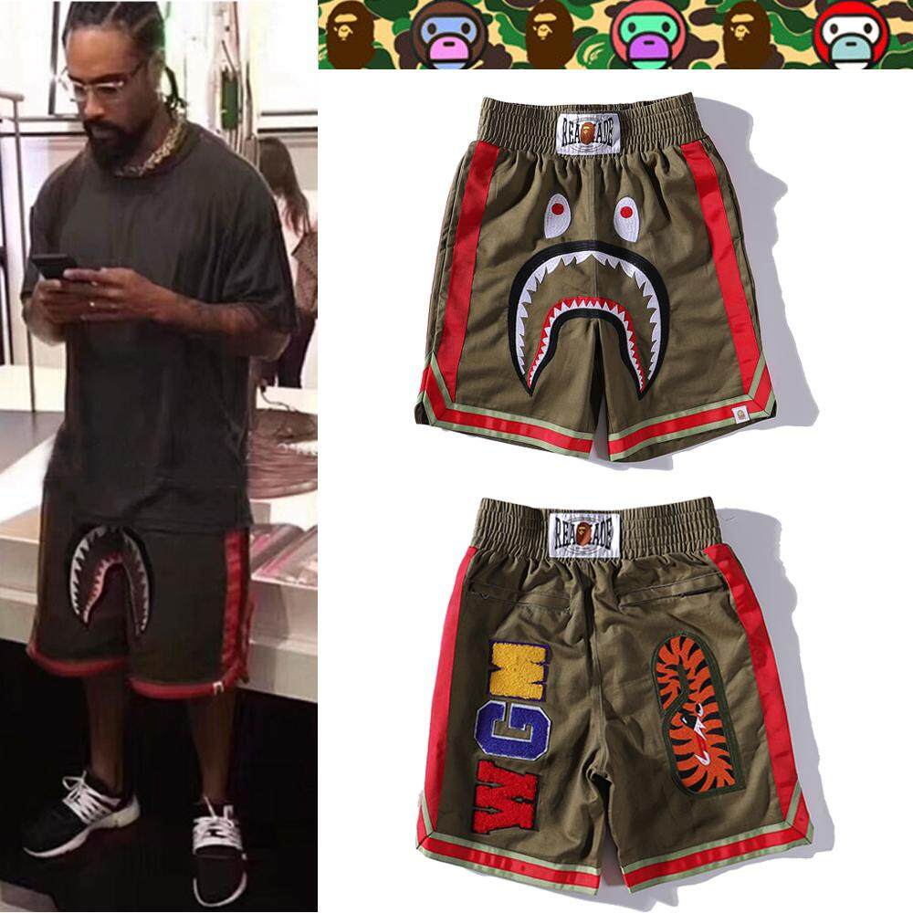 bape shorts green