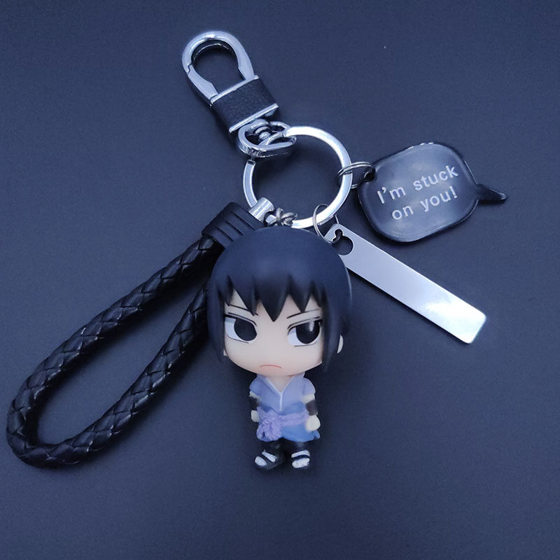 4 Cái/bộ Mô Hình Móc Khóa Naruto 4th Naruto Búp Bê Keychain