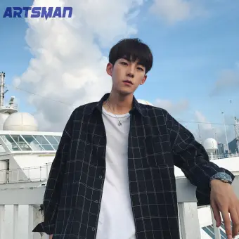 Arts Man 2020 New Popular Shirt Men S Long Sleeve Korean Style