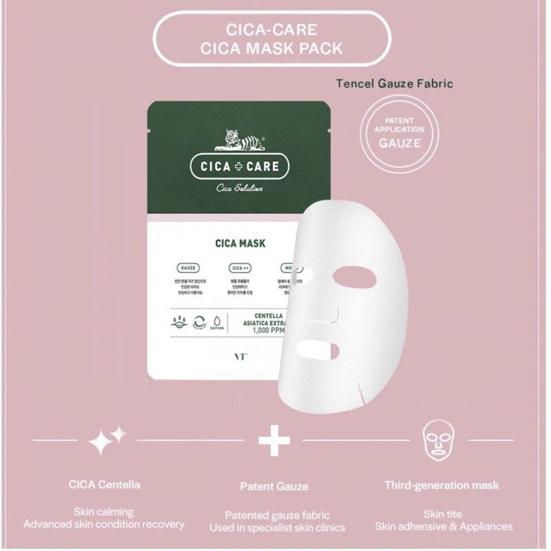 [100% Original] VT Cica Sheet Mask - 5 Type VT COSMETICS