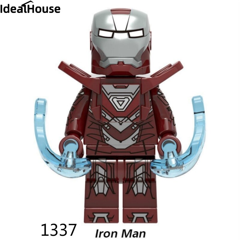 IDealHouse Avengers Endgame Iron Man Legions Ultron War Machine Building Blocks MARK 33 Kids Toys