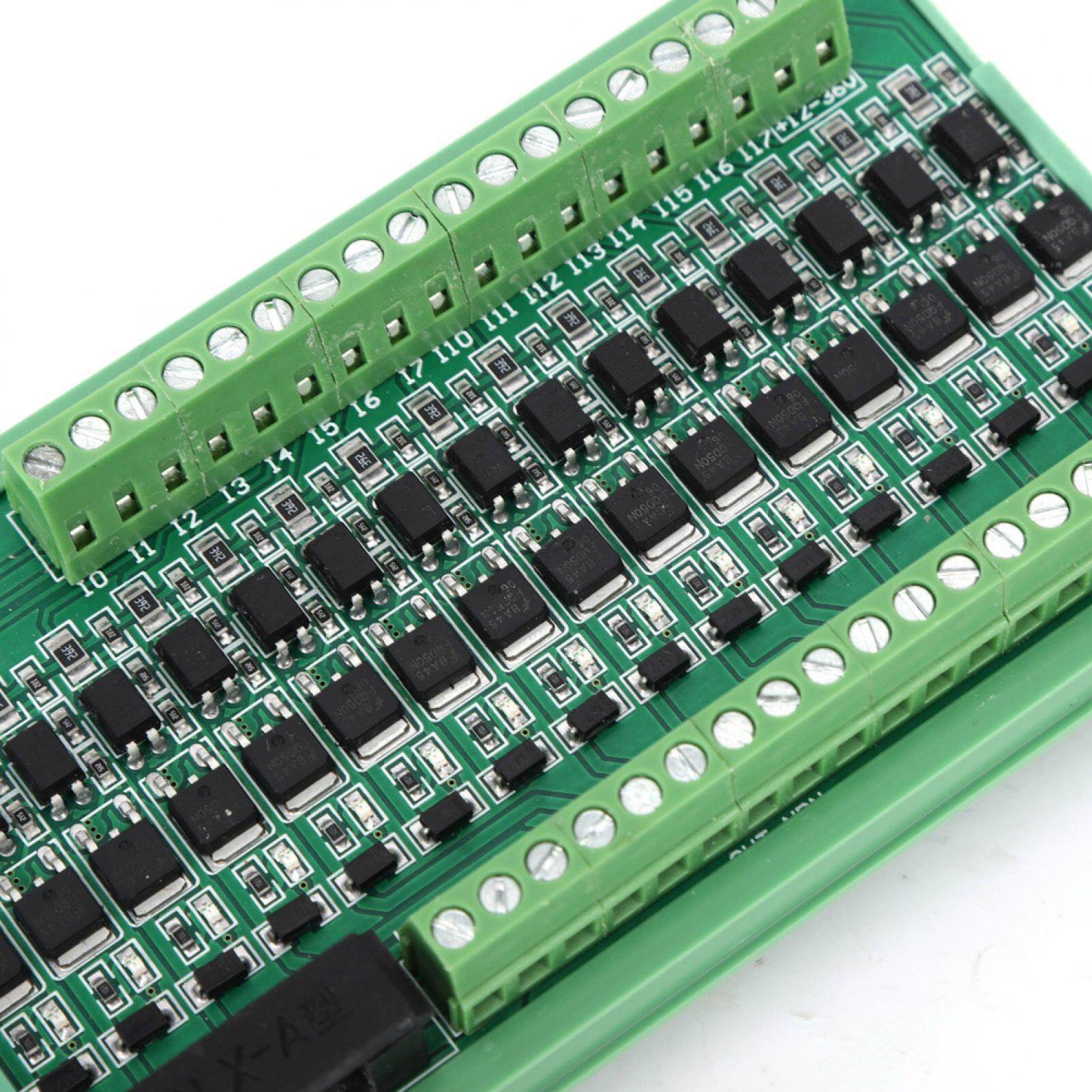 16-Channel Plc Amplifier Board Isolation Relay Board Input NPN Output NPN 12-36V DC