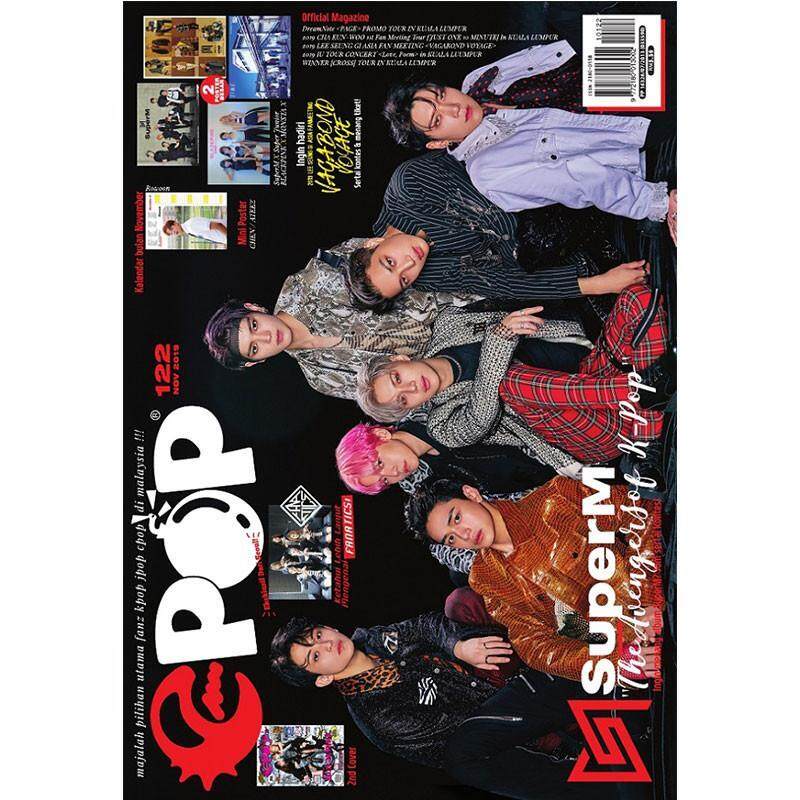 Epop Malay 122 2019-11 - SuperM  The Advengers of K-Pop Malaysia