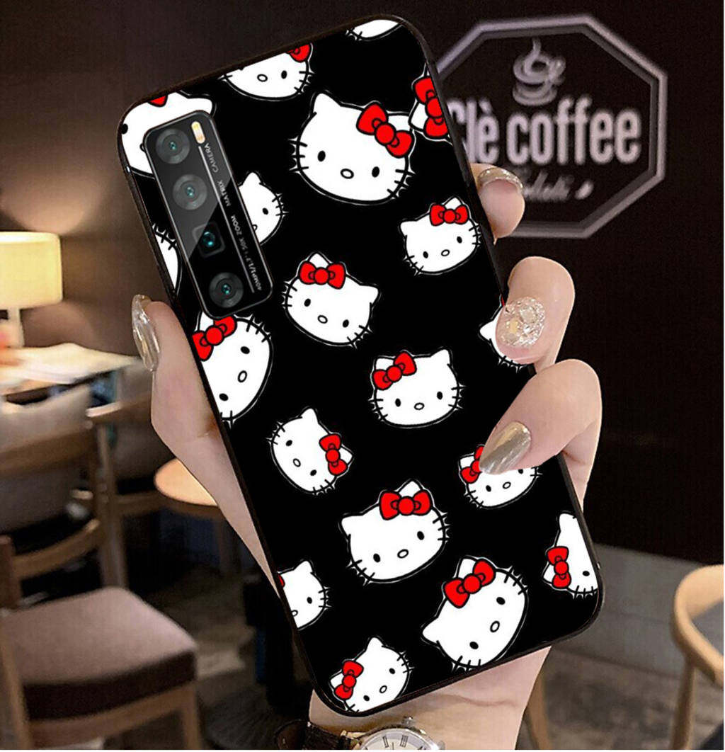 Hello Kitty ซิลิโคนเคสโทรศัพท์สำหรับ Huawei Honor 7X 8A 8X 8C 7C 5.99in ...