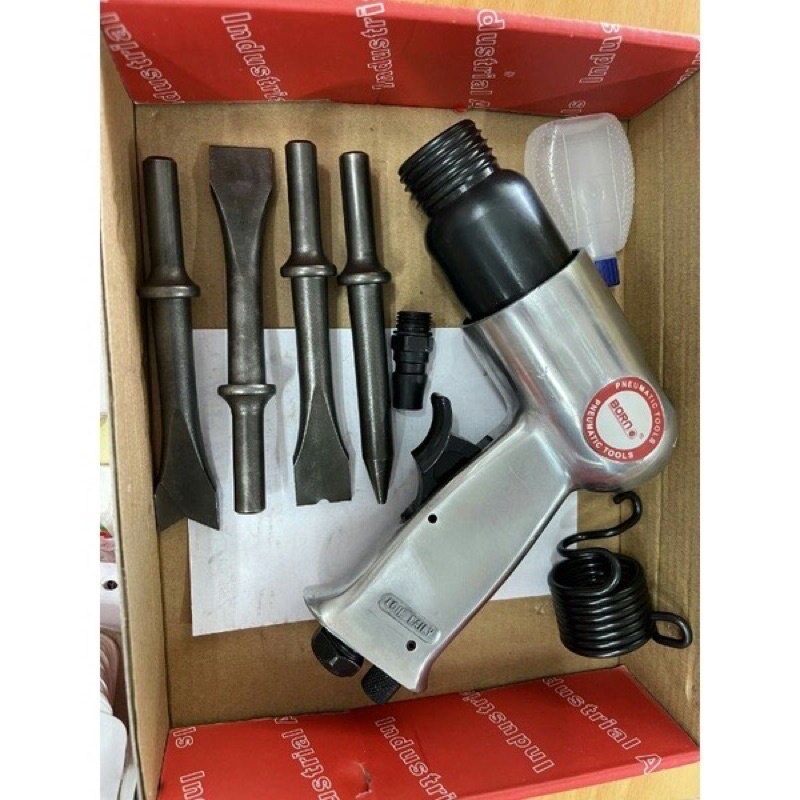 Đục Rung Bằng Hơi Nén Khí