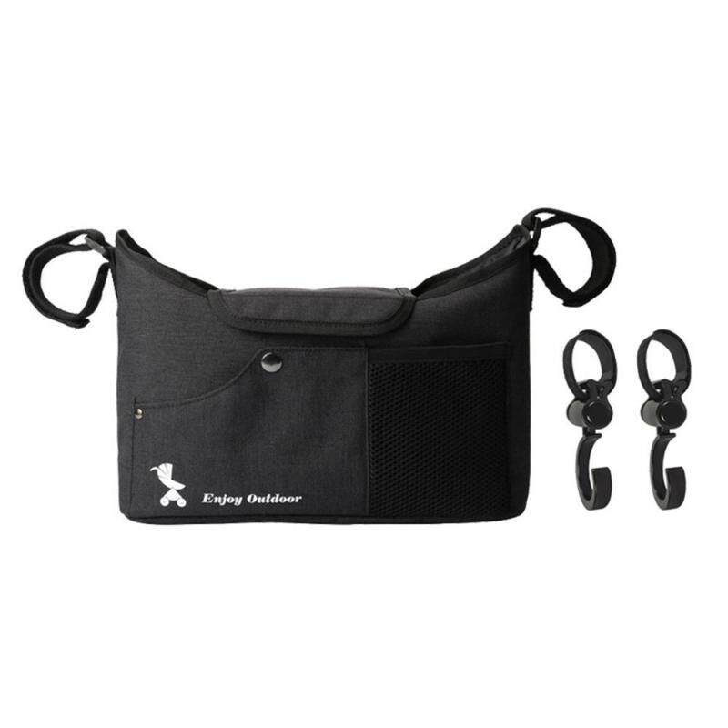 FlyUpward Baby Stroller Organizer Bag with Changing Pad and Large Storage Diaper Bag for Universal Stroller Accessories Singapore