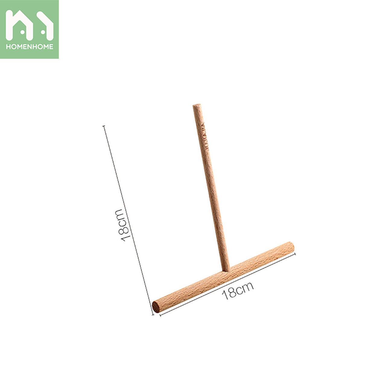 Homenhome Pancake Making Kitchen Tool Household Cake Baking Tools Beech Pancake Egg Cakes Scraper Baking Accessories