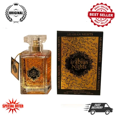 ***BEST BUY*** Arabian Nights Black Oud Eau de Parfum 100ml (Long Lasting Refreshing Fragrance) Super Fast Delivery
