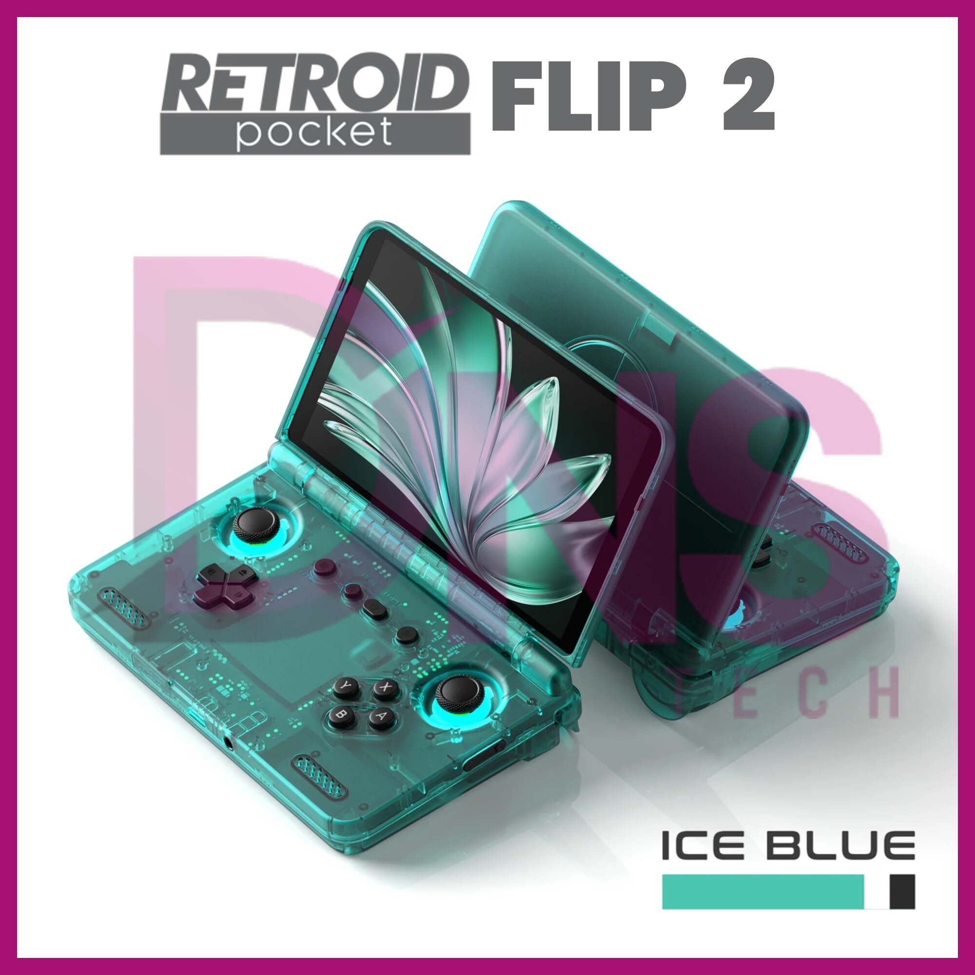Retroid Pocket Flip 2 Gaming Handheld Console Snapdragon SD865
