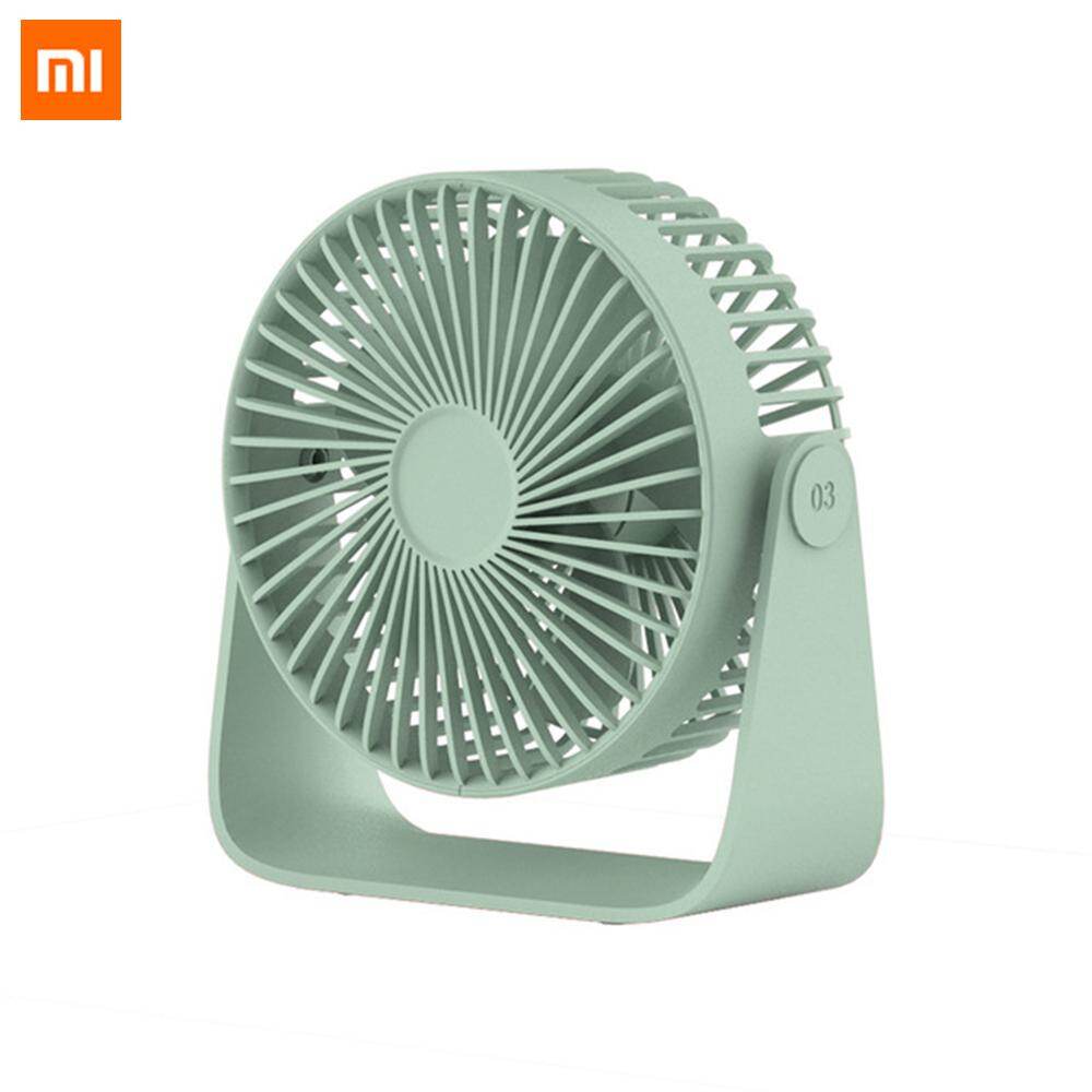 Quạt Mini Xiaomi Sothing Quạt USB Di Động, Quạt Để Bàn Hai Lá, Máy Làm Mát Mùa Hè Cảm Ứng Thông Minh Siêu Yên Tĩnh 360 Độ Dành Cho Nhà Thông Minh