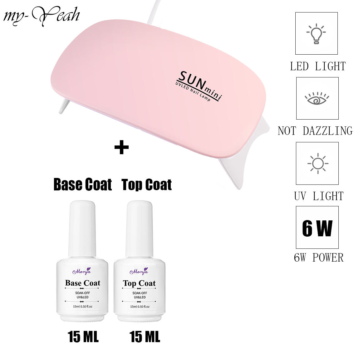 6W Nail Art Dryer LED UV Lamp Portable Micro Nail Art UV Gel Varnish Curing Machine For Home Use USB Charging Manicure Tool