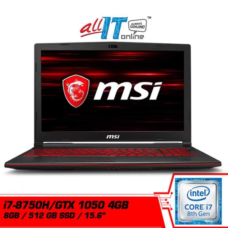 MSI GL63 8RCS-057MY 15.6 Gaming Notebook (i7-8750H, 8GB, 512GB, GTX1050, W10H)**FREE MSI Backpack** Malaysia