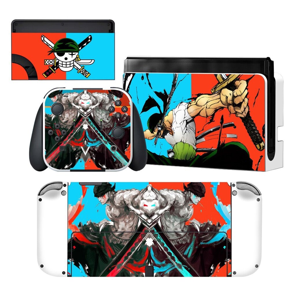OnePiece Luffy Nintendo switch Oled Skin Cover Sticker Decal for NS OLED Console Joy-con Controller Dock Skin Vinyl